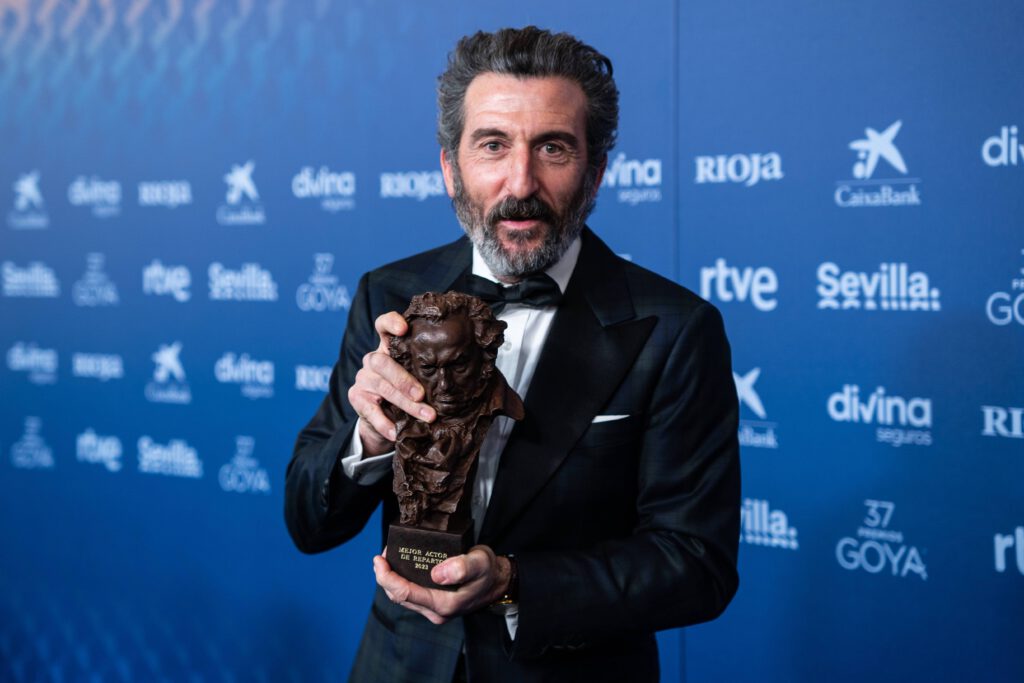 Luis Zahera, Goya al Mejor Actor de Reparto en 2023, por As Bestas