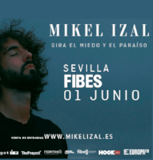 Mikel Izal en concierto en Fibes, Sevilla
